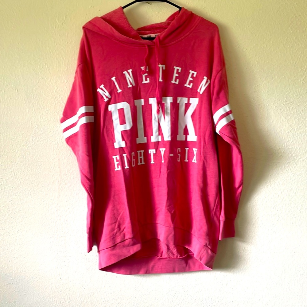 Pink oversized sweater